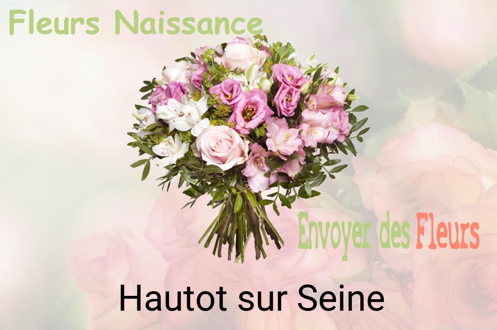 Bouquet de fleurs de naissance livré à Hautot-sur-Seine